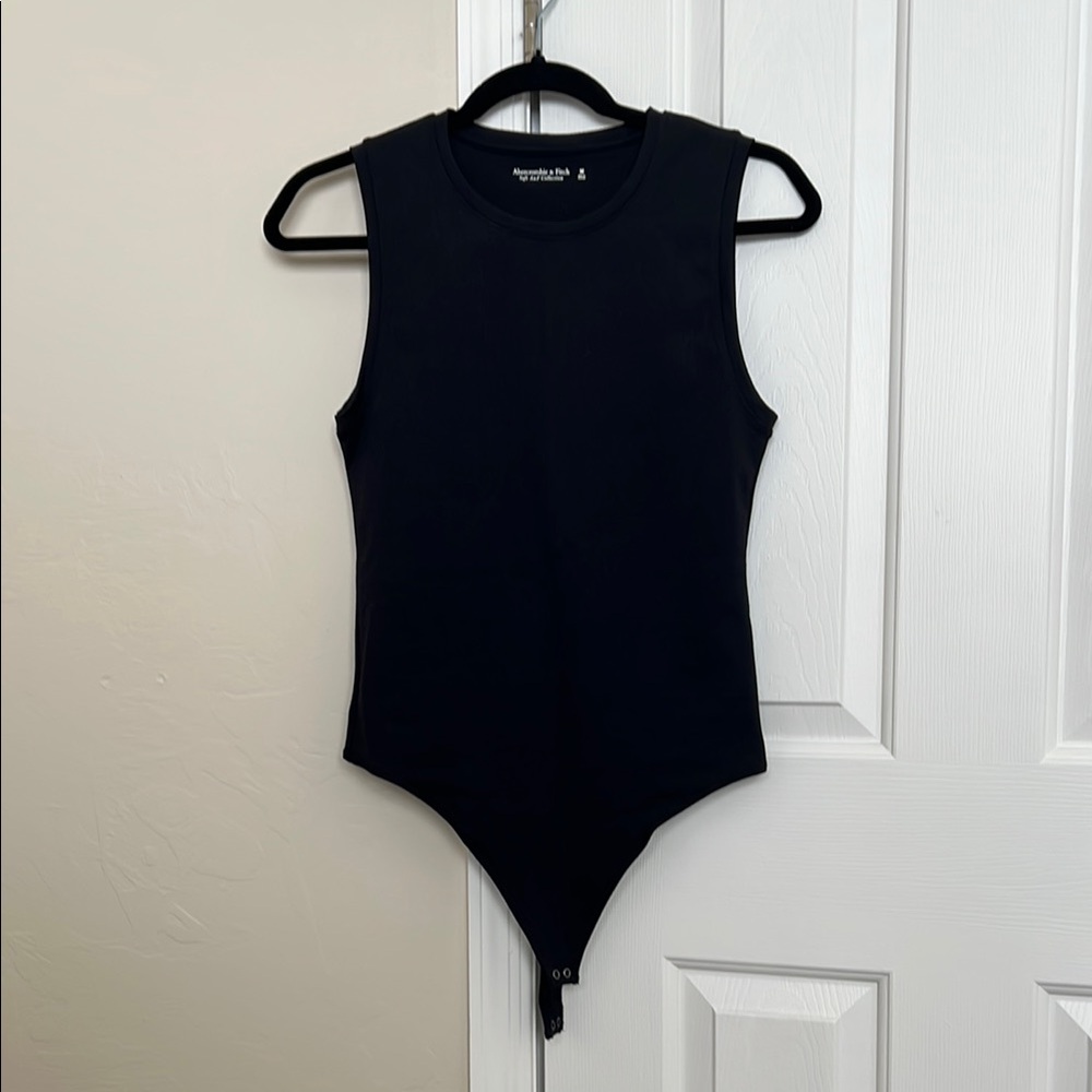 Abercrombie & Fitch Black Bodysuit One Piece